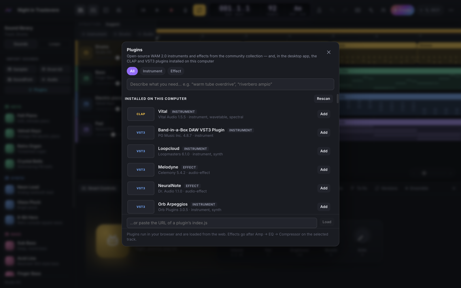 Native plugins